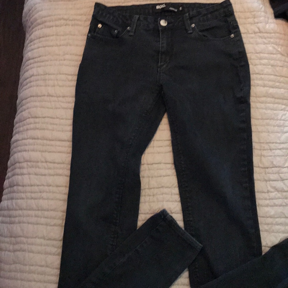 Black skinny jeans